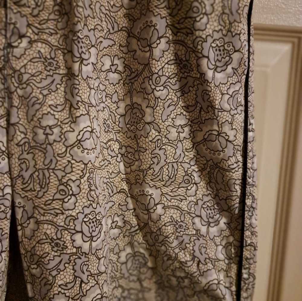 Willi smith floral pants size 12 - Picture 2 of 5